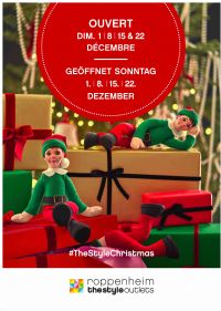 Noël au centre des marques de Roppenheim !. Du 1er au 24 décembre 2019 à Roppenheim. Bas-Rhin.  10H00
